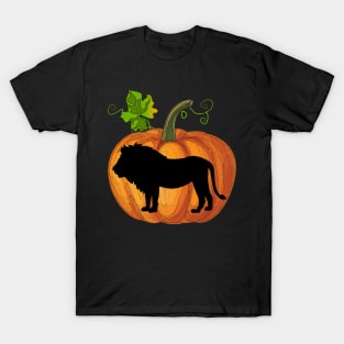 Lion in pumpkin T-Shirt